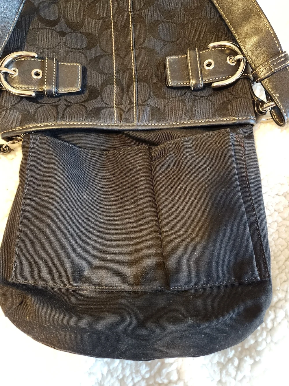 Coach Soho Signature Jacquard Shoulder Bag